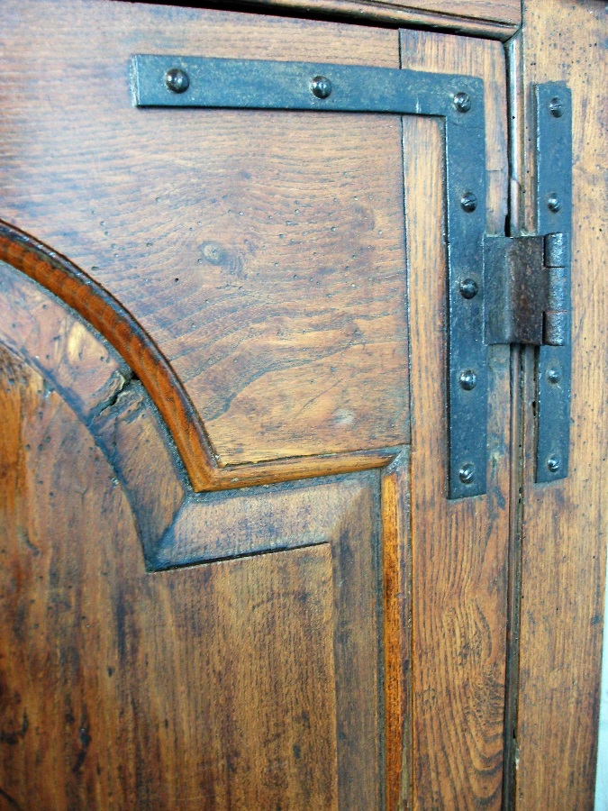 18th Century Oak Corner Cupboard